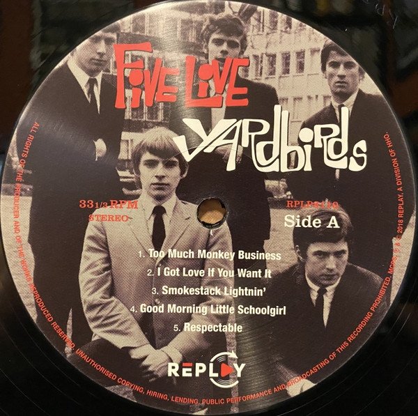 Yardbirds - Five Live Yardbirds (LP)