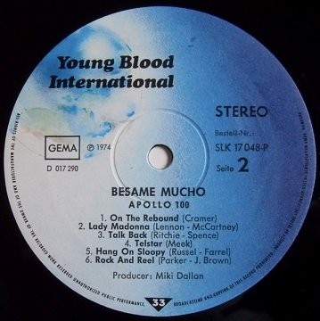 Apollo 100 - Besame Mucho (LP)