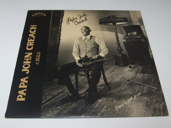 Papa John Creach &amp; Zulu - Playing My Fiddle For You (LP)
