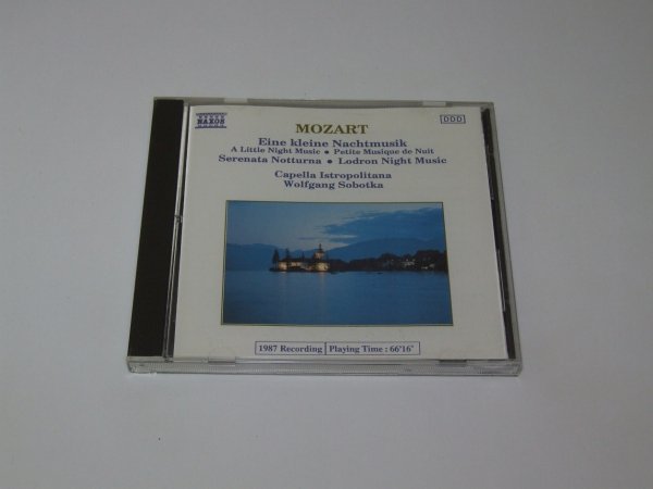Mozart, Capella Istropolitana, Wolfgang Sobotka - Eine Kleine Nachtmusik • A Little Night Music • Petite Musique De Nuit • Serenata Notturna • Lodron Night Music (CD)