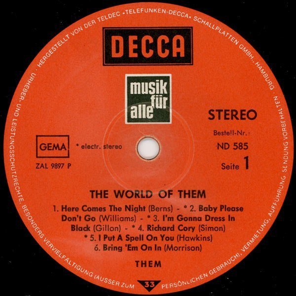 Them - The World Of Them (LP)