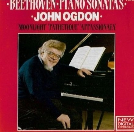 Beethoven, John Ogdon - Piano Sonatas 'Moonlight' 'Pathetique' 'Appassionata' (CD)