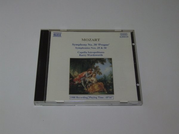 Mozart, Capella Istropolitana, Barry Wordsworth - Symphony No. 38 'Prague', Symphonies Nos. 29 &amp; 30 (CD)