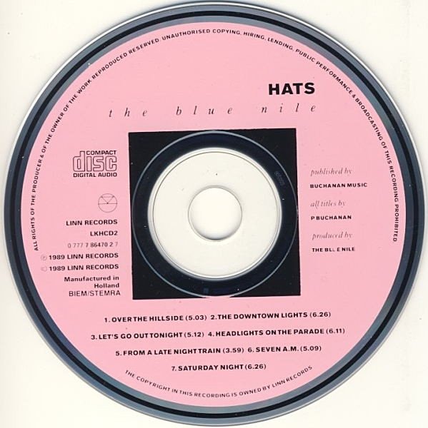 The Blue Nile - Hats (CD)