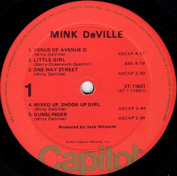 Mink DeVille - Cabretta (LP)