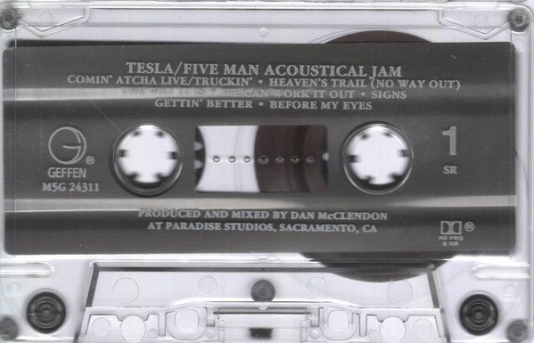 Tesla - Five Man Acoustical Jam (MC)
