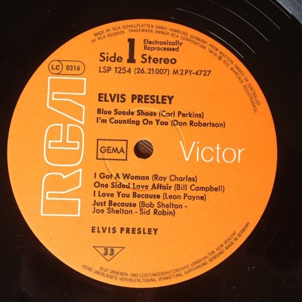 Elvis Presley - Elvis Presley (LP)