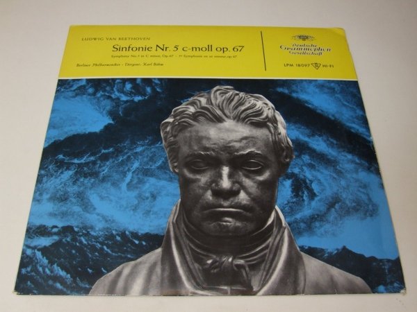 Ludwig Van Beethoven - Berliner Philharmoniker / Karl Böhm - Sinfonie Nr. 5 C-Moll Op. 67 (LP)