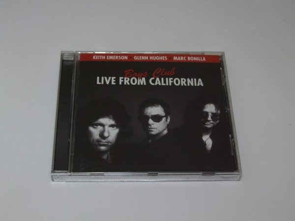 Keith Emerson ★ Glenn Hughes ★ Marc Bonilla - Boys Club (Live From California) (CD)