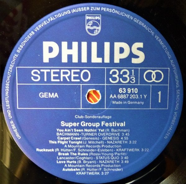 Super Group Festival (LP)