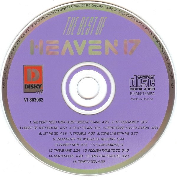 Heaven 17 - The Best Of Heaven 17 (CD)