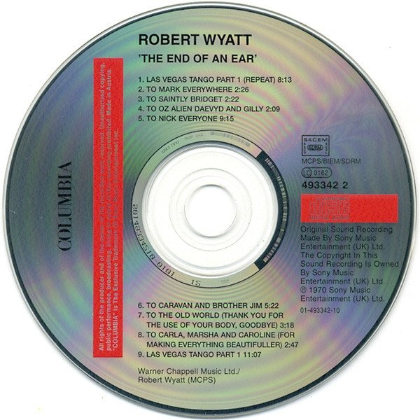 Robert Wyatt - The End Of An Ear (CD)