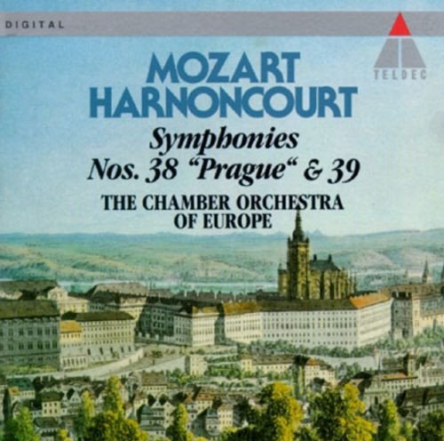 Wolfgang Amadeus Mozart, Nikolaus Harnoncourt, The Chamber Orchestra Of Europe - Symphonies Nos. 38 &quot;Prague&quot; &amp; 39 (CD)