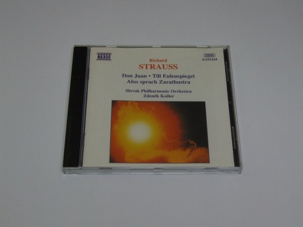 Richard Strauss, Slovak Philharmonic Orchestra, Zdeněk Košler - Don Juan | Till Eulenspiegel | Also Sprach Zarasthustra (CD)