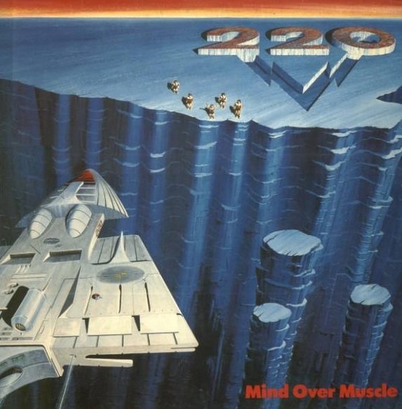 220 Volt - Mind Over Muscle (LP)
