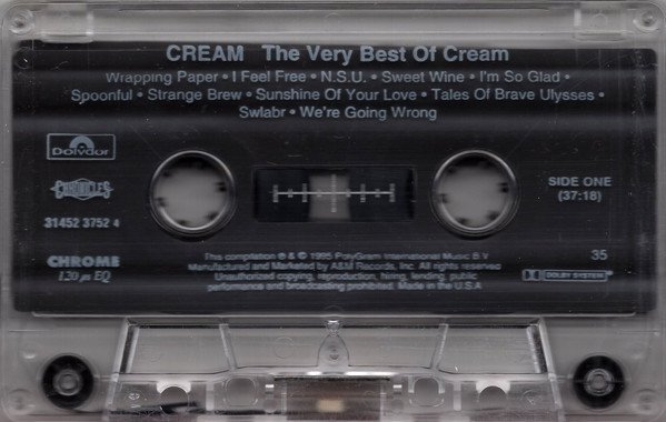 Cream - The Very Best Of Cream (MC)