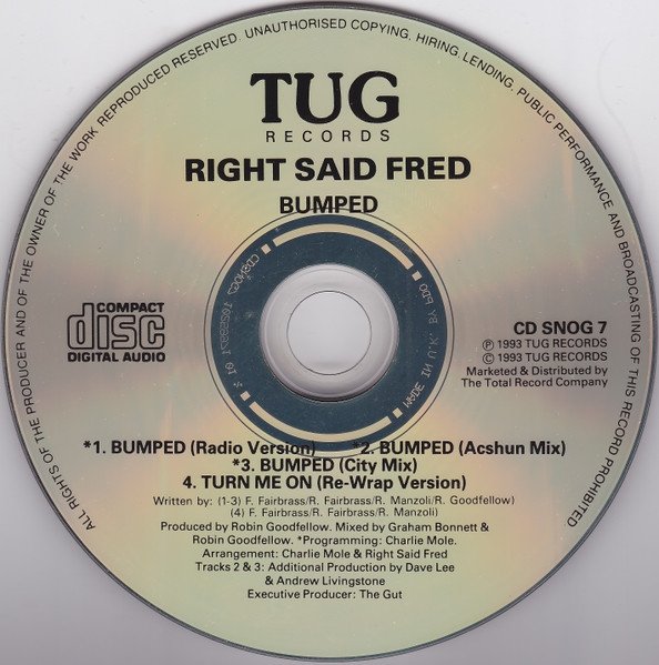 Right Said Fred - Bumped (Maxi-CD)