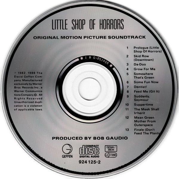 Alan Menken &amp; Howard Ashman - Little Shop Of Horrors (CD)
