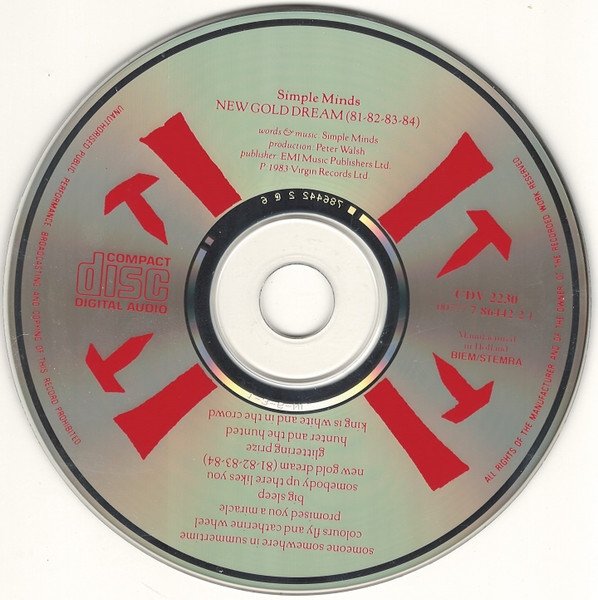 Simple Minds - New Gold Dream (81-82-83-84) (CD)