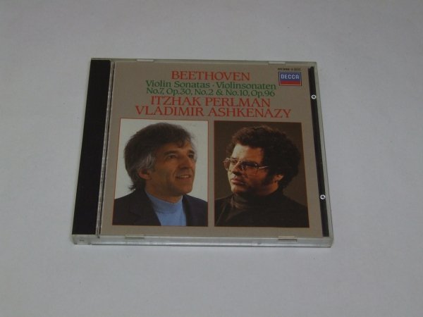 Beethoven, Itzhak Perlman, Vladimir Ashkenazy - Violin Sonatas N°7, Op.30, N°2 &amp; N°10, Op.96 (CD)