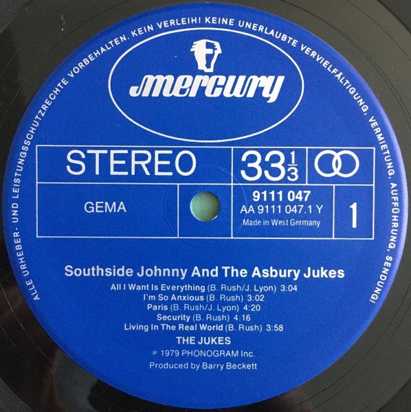 Southside Johnny &amp; The Asbury Jukes - The Jukes (LP)