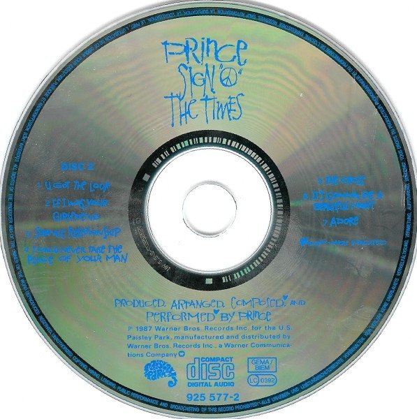 Prince - Sign "O" The Times (2CD)