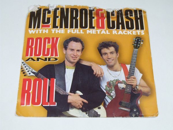 McEnroe &amp; Cash With The Full Metal Rackets - Rock And Roll (7&quot;)
