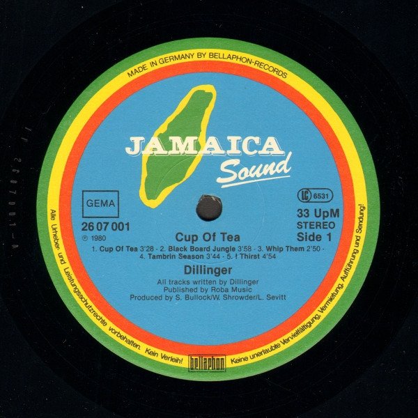 Dillinger - Cup Of Tea (LP)