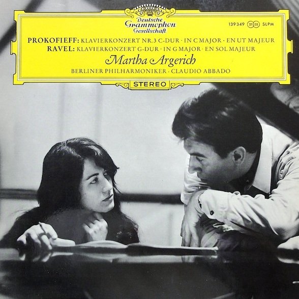 Prokofieff / Ravel - Martha Argerich, Berliner Philharmoniker, Claudio Abbado - Klavierkonzert Nr. 3 C-Dur = In C Major = En Ut Majeur / Klavierkonzert G-Dur = In G Major = En Sol Majeur (LP)