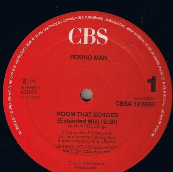 Peking Man - Room That Echoes (Extended Mix) (12'')