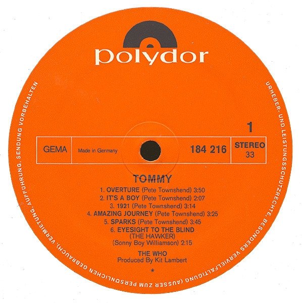 The Who - Tommy (2LP)
