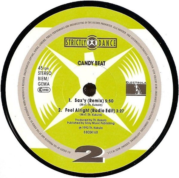 Candy Beat - Feel Alright (12'')