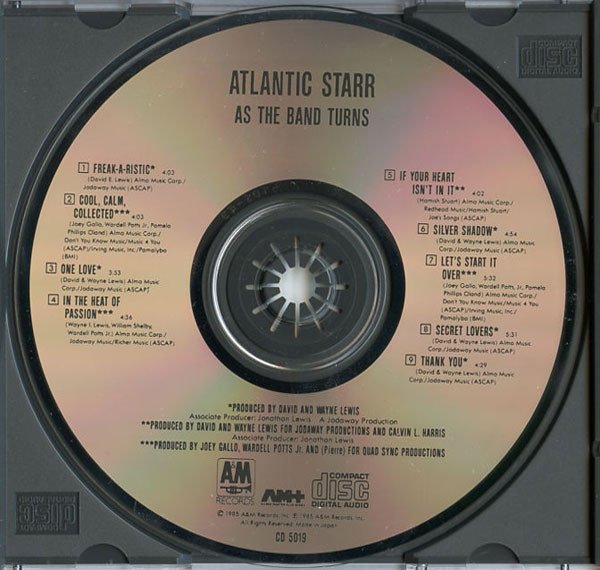 Atlantic Starr - As The Band Turns (CD)