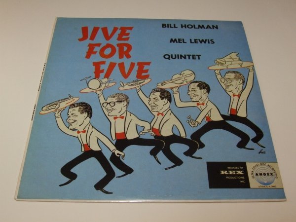 Bill Holman / Mel Lewis Quintet - Jive For Five (LP)