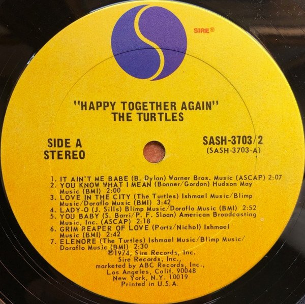 The Turtles - &quot;Happy Together Again!&quot; (2LP)
