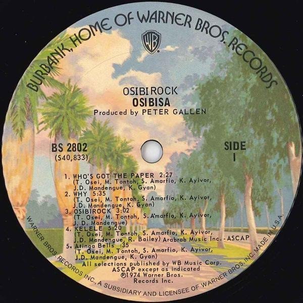 Osibisa - Osibirock (LP)