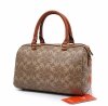 Torebka kuferek crossbody GUANCHI brązowa