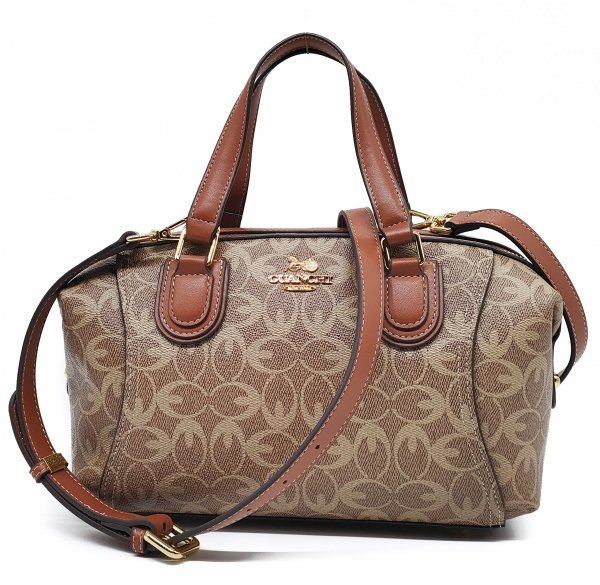 Kuferek crossbody GUANCHI torebka brązowa