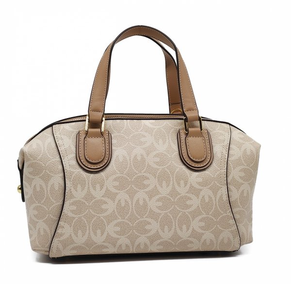 Kuferek crossbody GUANCHI torebka beżowa jasna