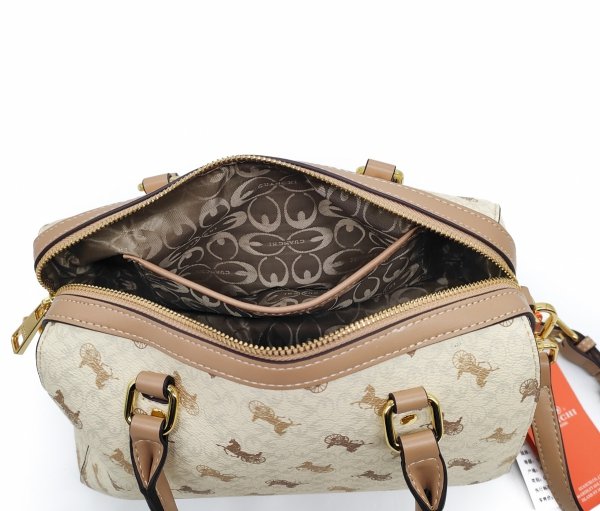 Torebka kuferek crossbody GUANCHI beżowa