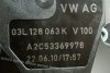 PRZEPUSTNICA VW POLO 6R 2011 1.2 TDI 03L128063K
