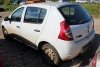 Szyba drzwi tył prawa Dacia Sandero 2009 1.4i K7J710 Hatchback 5-drzwi