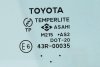 Szyba drzwi przód prawa Toyota Avensis T25 2005 Kombi