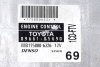 _Komputer silnika stacyjka immo Toyota Avensis T25 2003-2008 2.0D4D