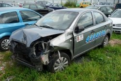 Szyba drzwi przód lewa Chevrolet Aveo T250 2010 Sedan