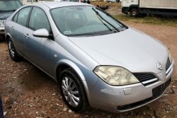 Szyba drzwi przód prawa Nissan Primera P12 2002 Sedan