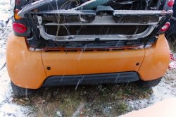 Błotnik lewy prawy zderzak tył Smart Fortwo 450 Lift 2003-2007