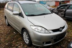 Szyba drzwi przód prawa Mazda 5 CR 2006 Van