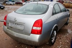 Szyba drzwi tył prawa Nissan Primera P12 2002 Sedan