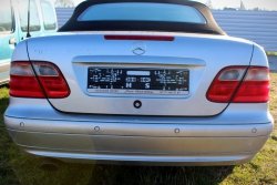 Klapa bagażnika tył Mercedes CLK W208 1999 Cabrio